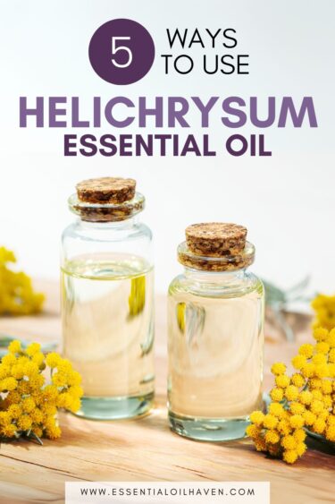 what is helichrysum oil good for