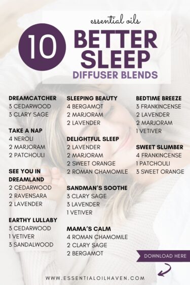 diffuser blends for sleep