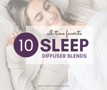 sleep essential oil recipes