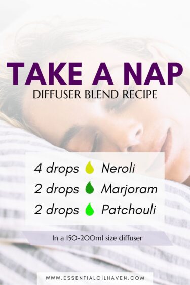 Take A Nap diffuser blend for sleep