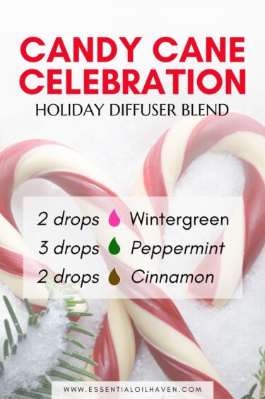 Candy Cane Celebration Essential Oil Diffuser Blend