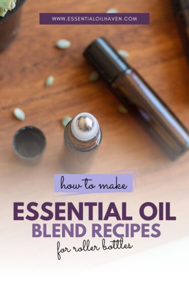 make your own essential oil roller bottle blend