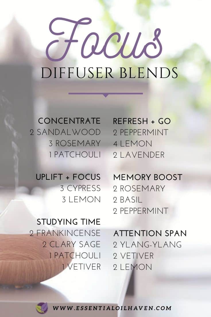 Top 10 Essential Oils for Focus and Concentration – PLUS Diffuser Blends