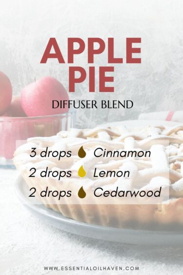 apple pie essential oil diffuser blend