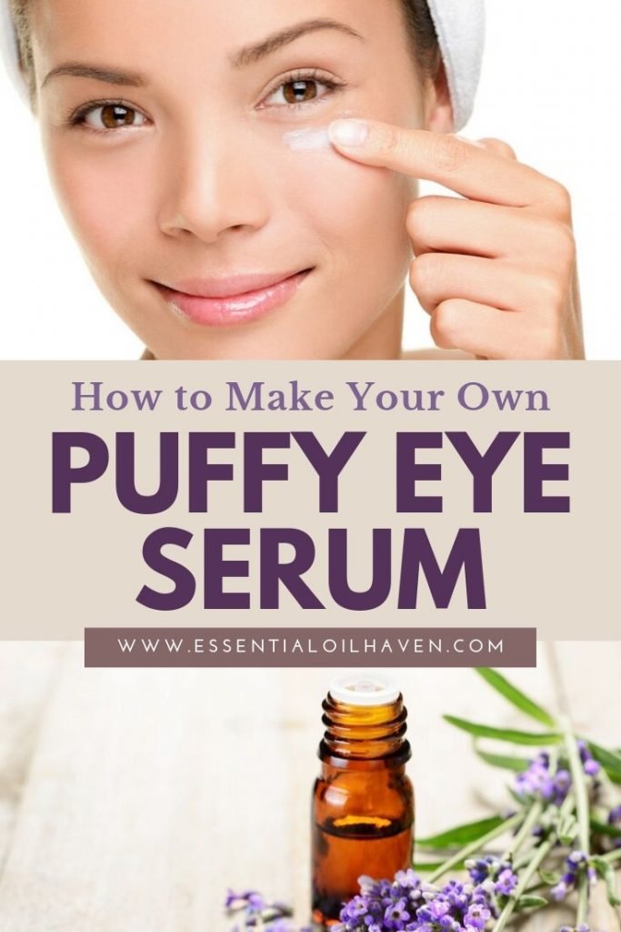 DIY Puffy Eye Serum with Essential Oils Only 5