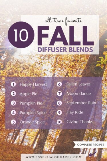 fall essential oil blend recipes