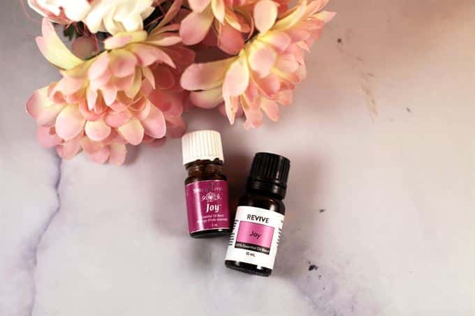 REVIVE Joy and Young Living Joy Blends side by side