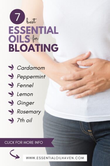 best essential oils for bloated stomach