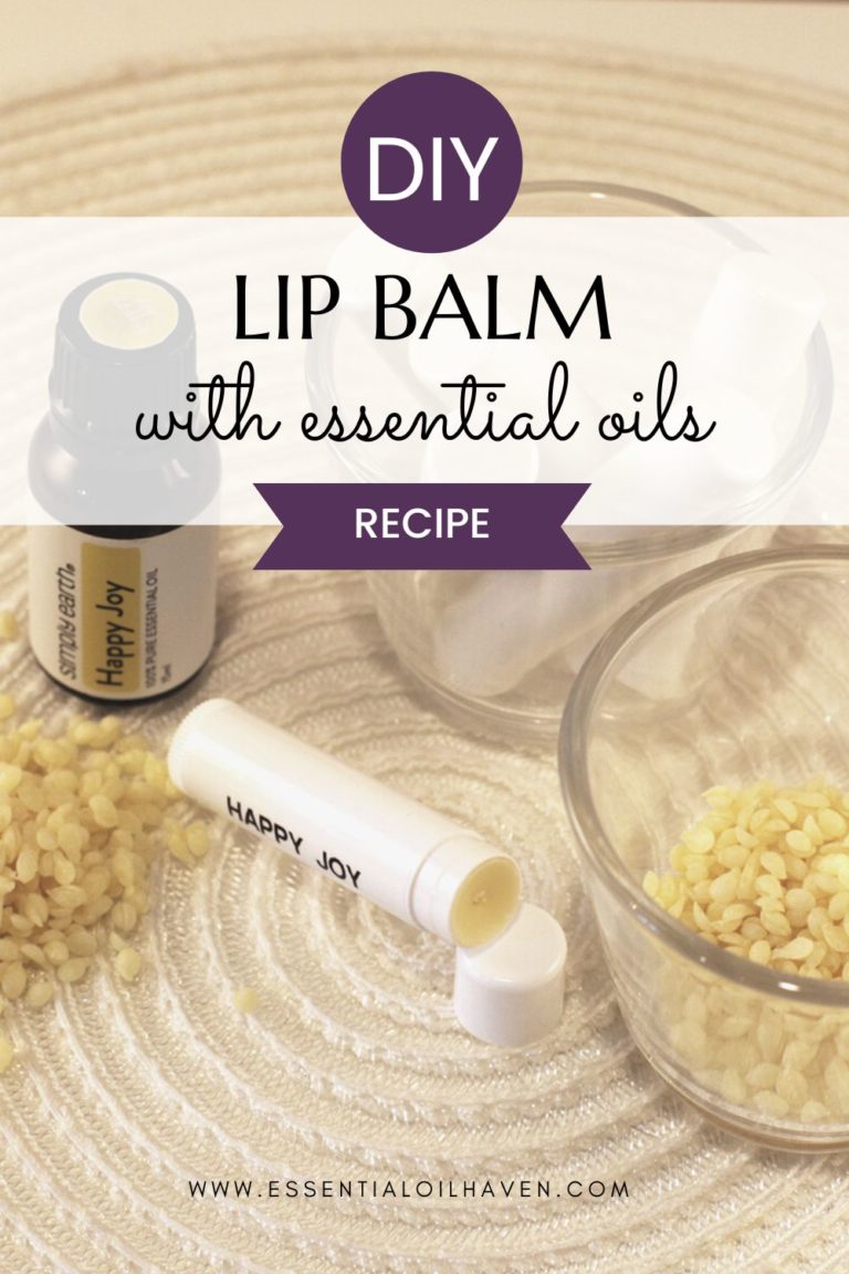 DIY Essential Oils Lip Balm Recipe – How to Make Chap Stick