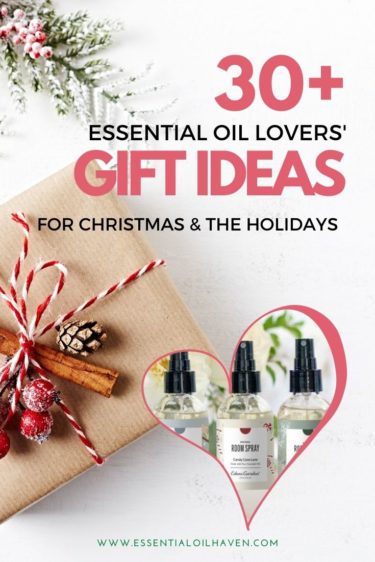 essential oil gifts for Christmas