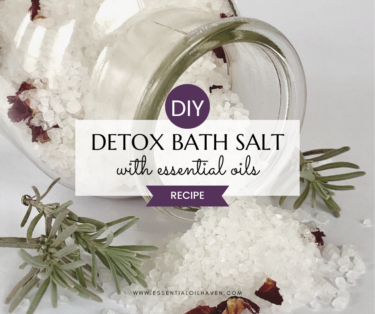 essential oils for detox bath