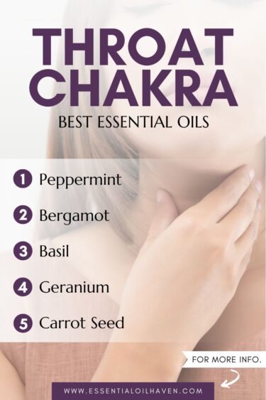 throat chakra best essential oils