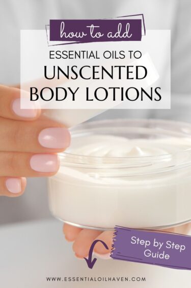 essential oils for lotion