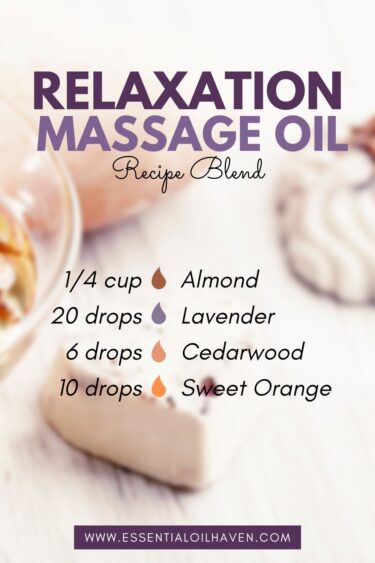 relaxation massage oil recipe