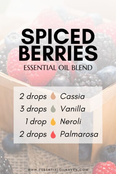 vanilla diffuser blend