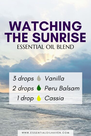 vanilla diffuser blend