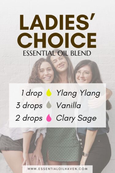 essential oil blend recipe with vanilla eo