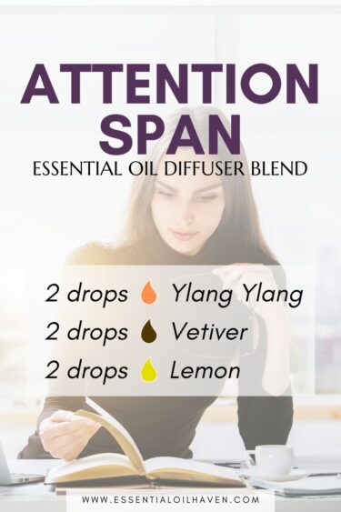 attention span diffuser blend recipe