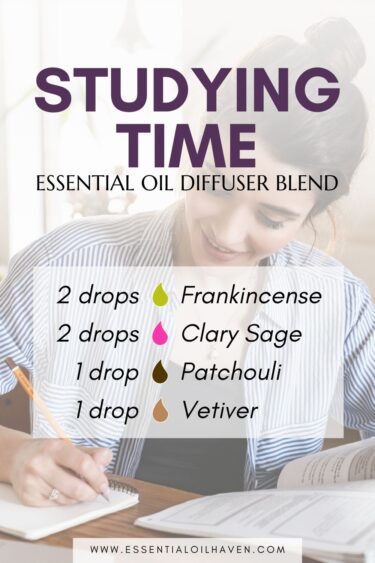 studying time focus diffuser blend