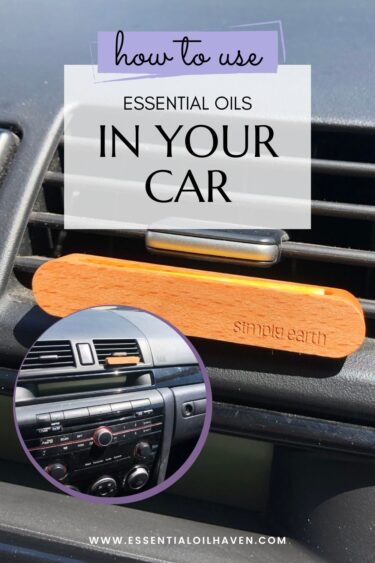 how to use essential oils in your car