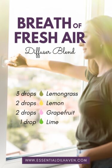 lemongrass diffuser blend breath of fresh air