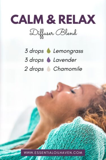 lemongrass diffuser blend calm and relax