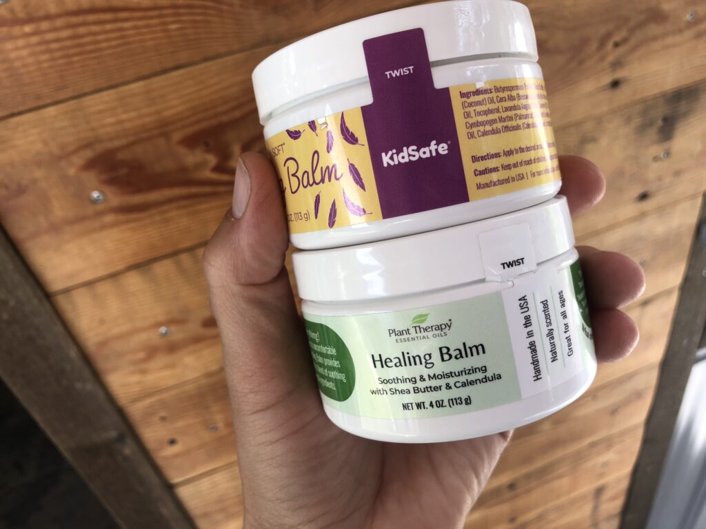 natural healing balm tubs