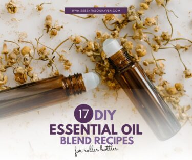 DIY essential oil roller blends