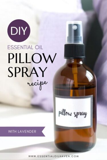 diy essential oil pillow spray recipe