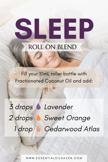 essential oil roller bottle recipe for sleep