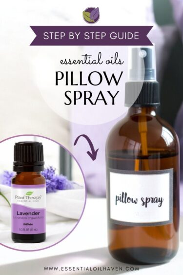 how to make lavender pillow spray for sleep