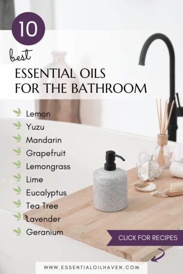 natural essential oils for bathroom odor