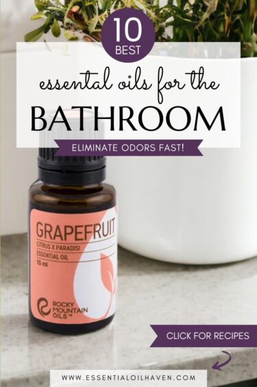 using essential oils in the bathroom