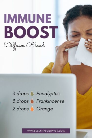 immune boost diffuser blend recipe with eucalyptus essential oils