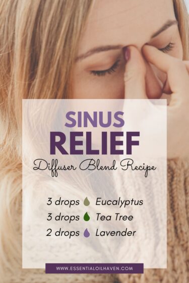 eucalyptus diffuser blend for sinus relief 