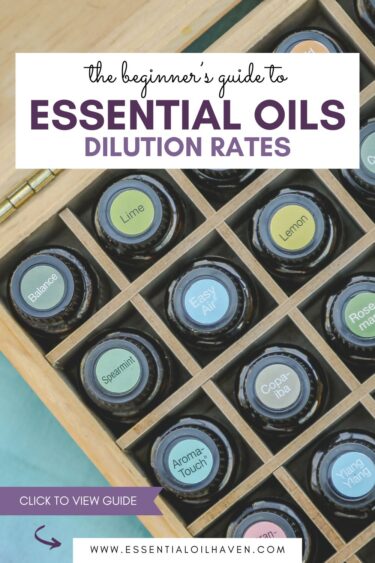 how to dilute essential oils