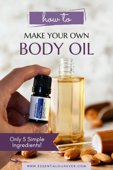 blue tansy body oil recipe